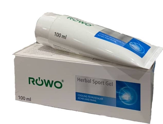 A box of 12 x 100ml ROWO Herbal Sports Gel @ $21.95 / tube ( Bulk discount )