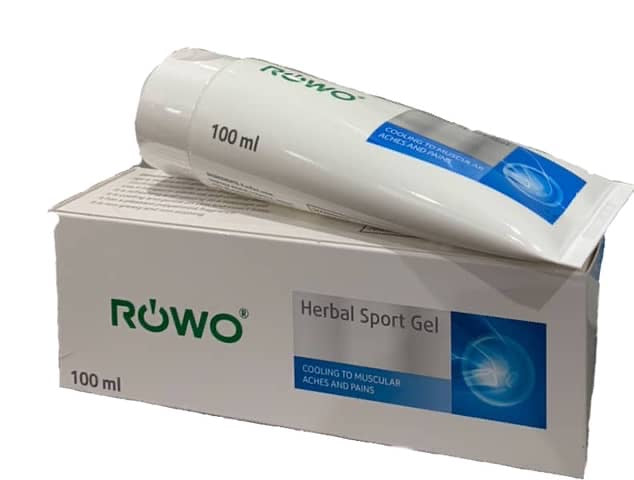 6x100ml ROWO Herbal Sports Gel @ $23.50 / tube